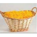 Tapered Oval Wicker Gift Baskets 2 (13"x9 1/4"x6 1/2")